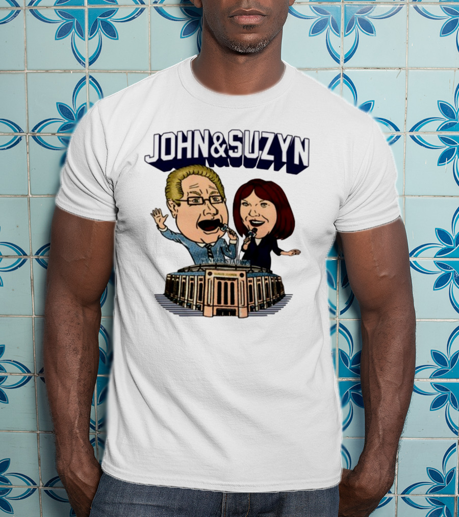 John And Suzyn Night Yankee Stadium T-Shirt