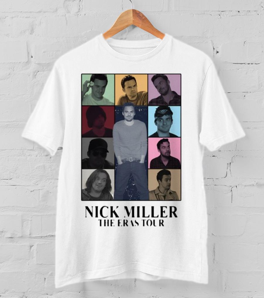 Nick Miller The Eras Tour T-Shirt