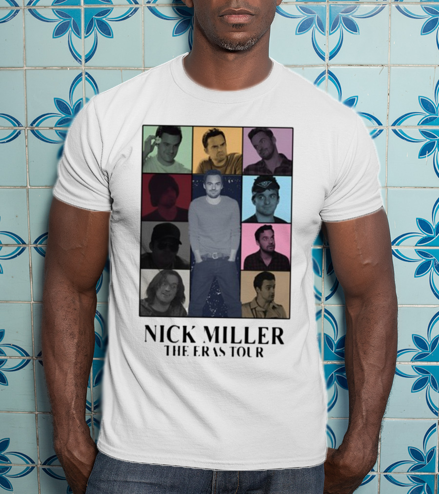 Nick Miller The Eras Tour T-Shirt