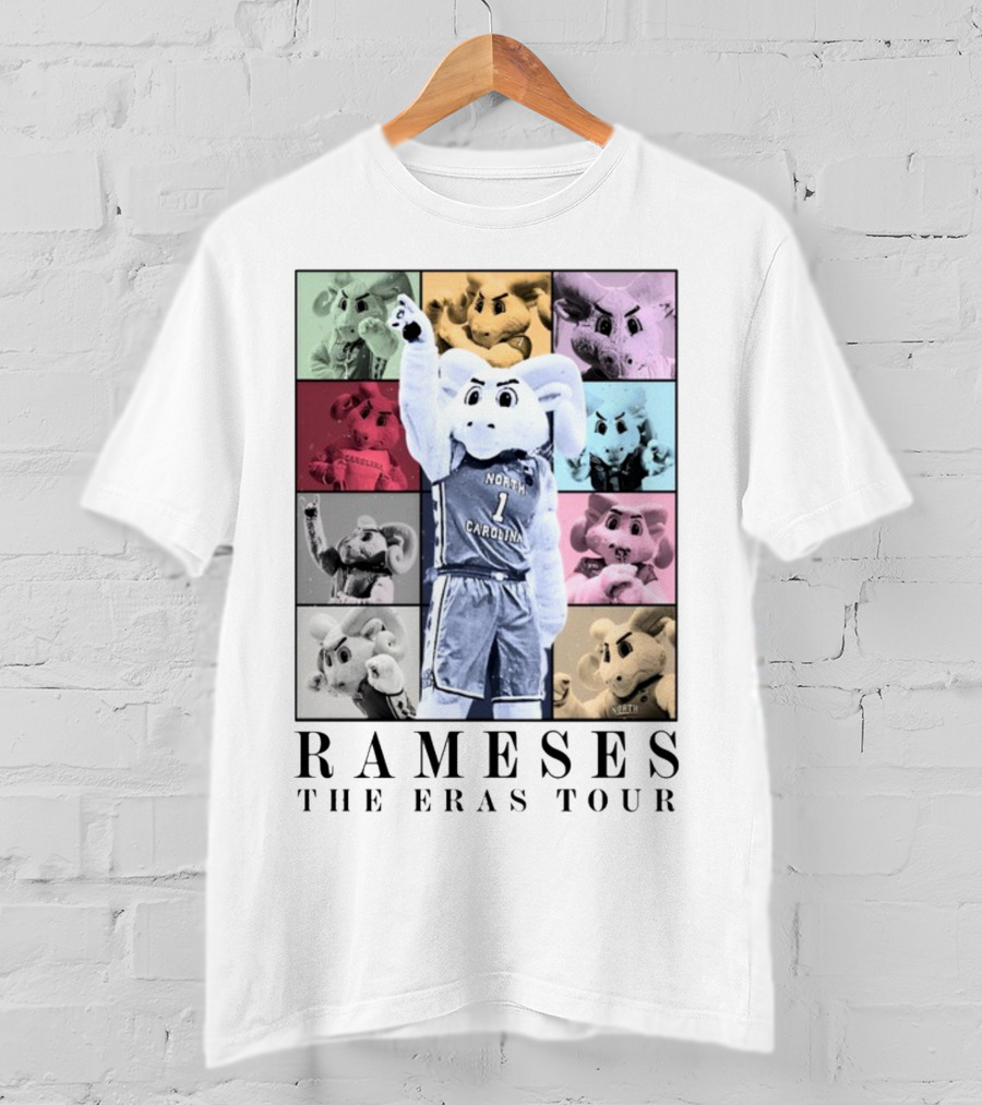 Rameses North Carolina The Eras Tour T-Shirt