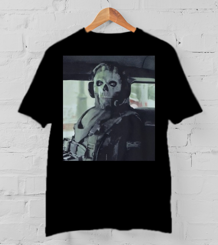 Modern Warfare II Ghost Mask Operator Stare T-Shirt