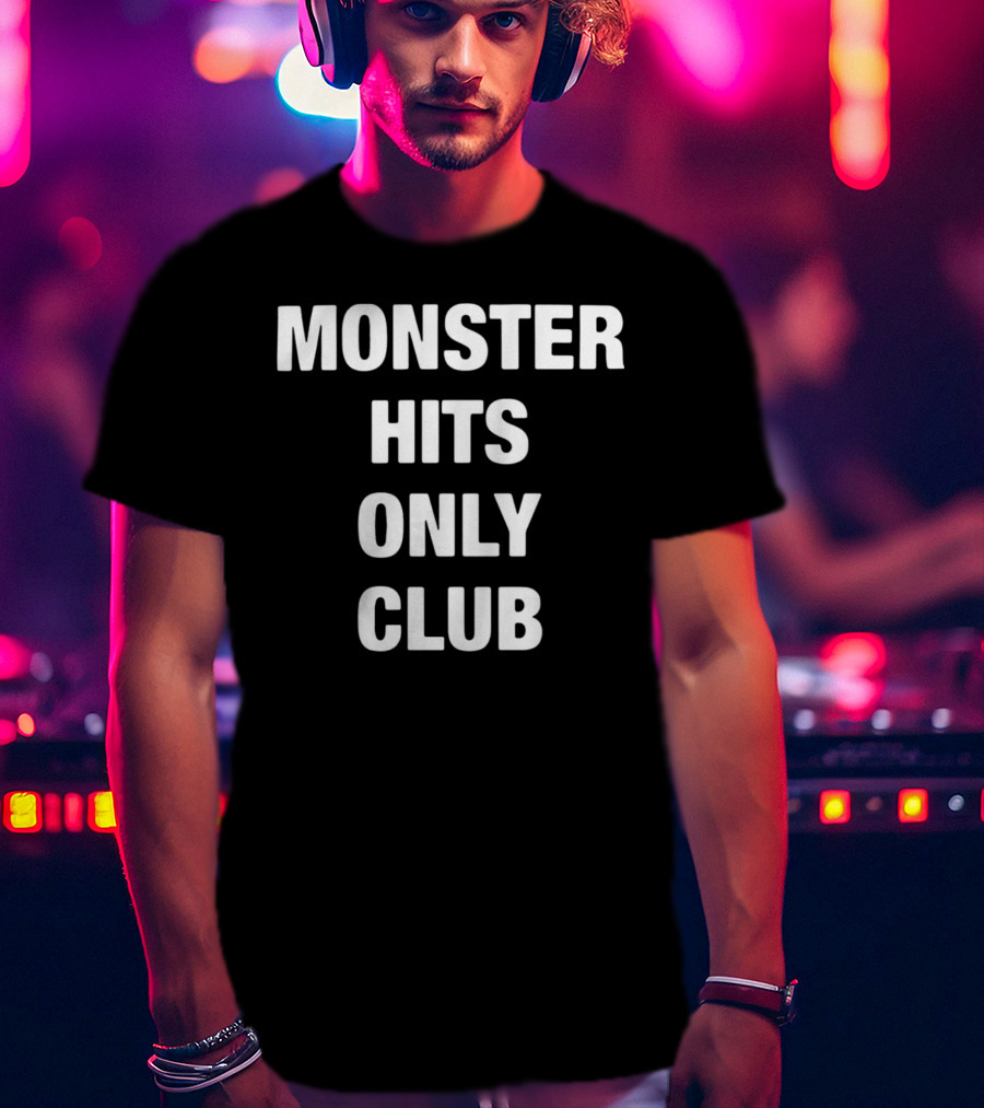 Dave Portnoy Monster Hits Only Club T-Shirt