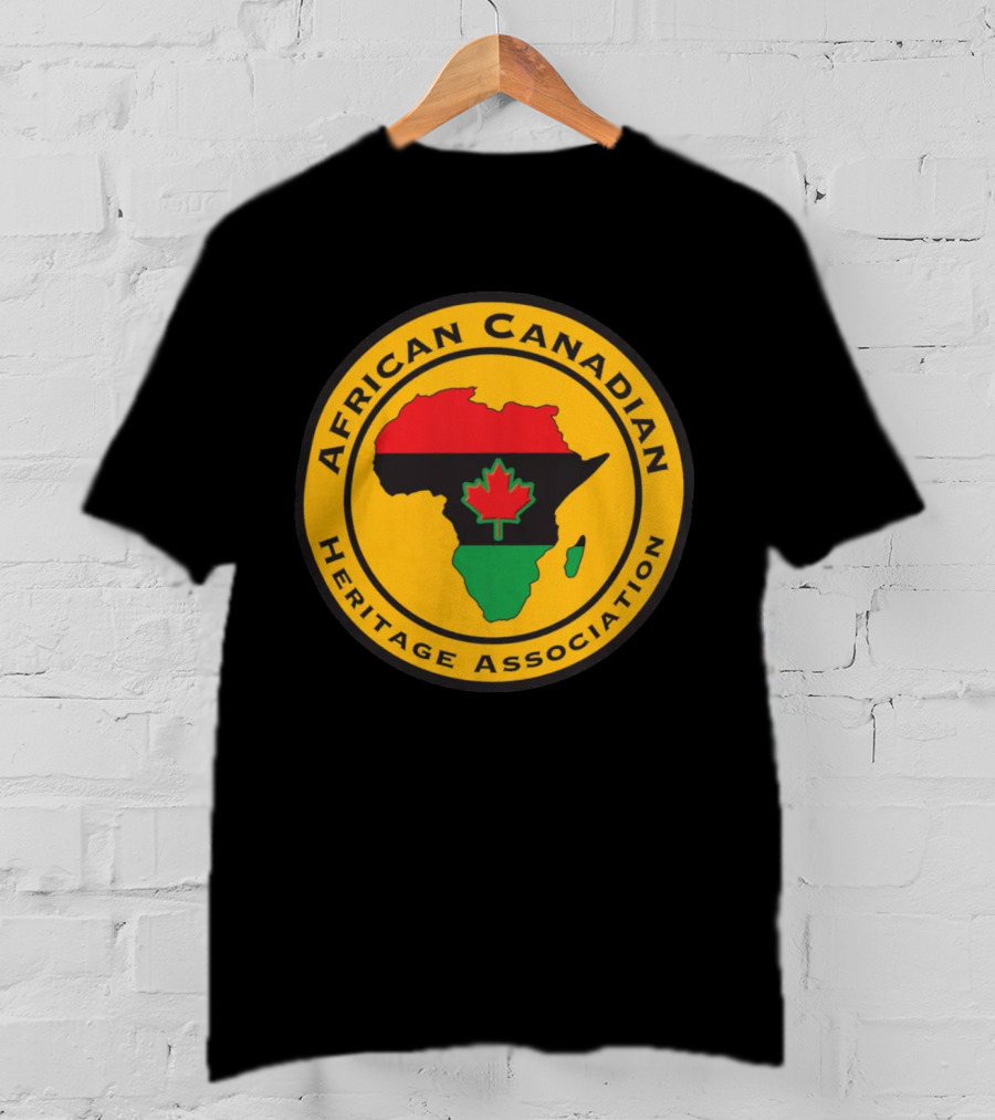 African Canadian Heritage Association Papa Burgundy T-Shirt