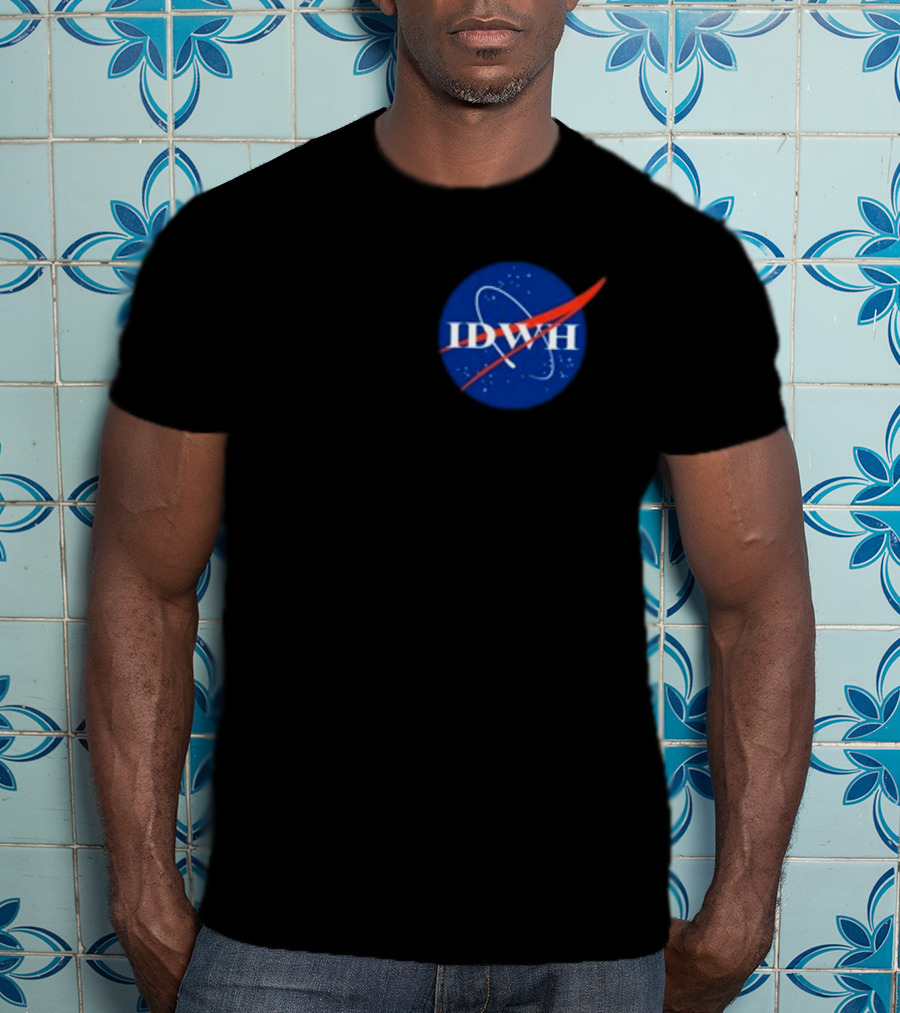 I Don't Work Here IDWH NASA T-Shirt