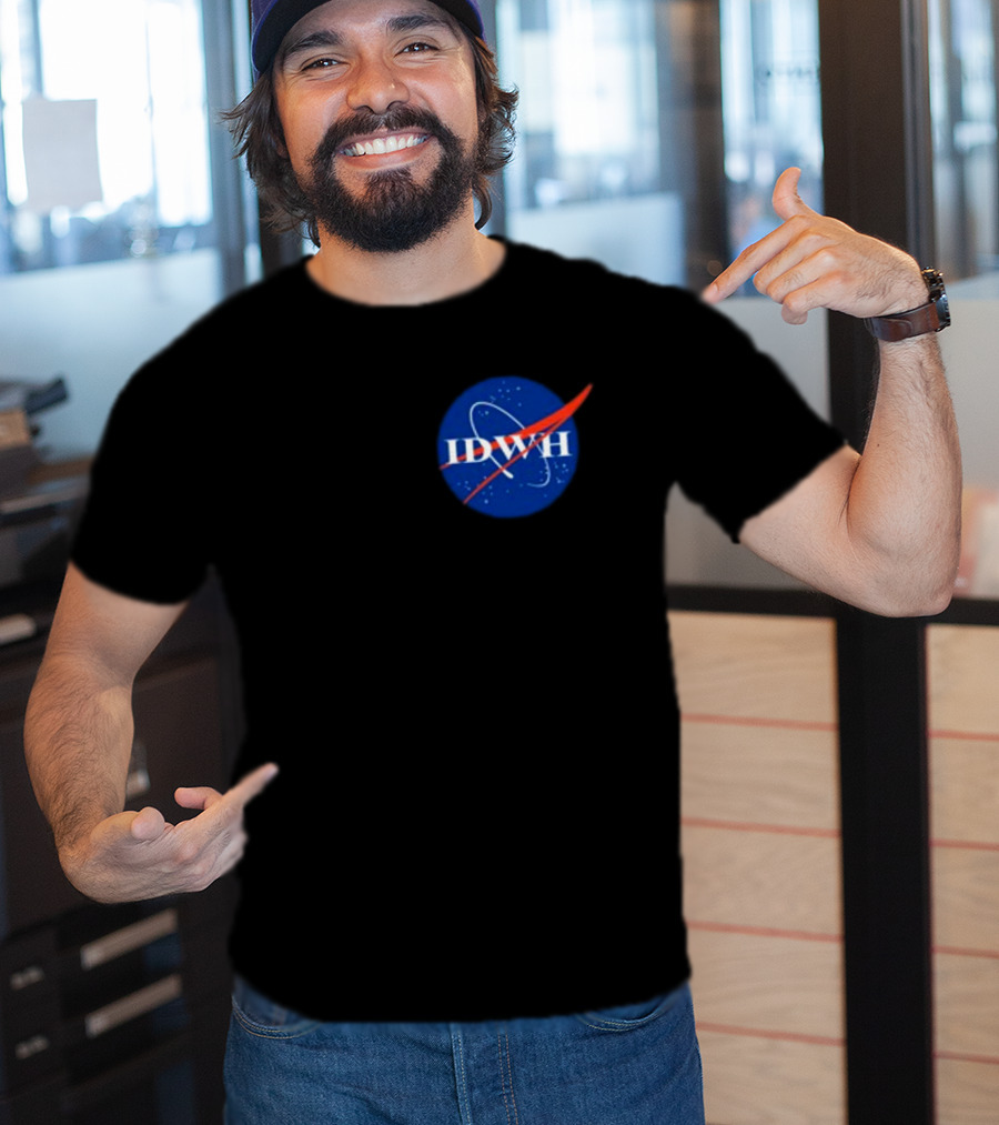 I Don't Work Here IDWH NASA T-Shirt