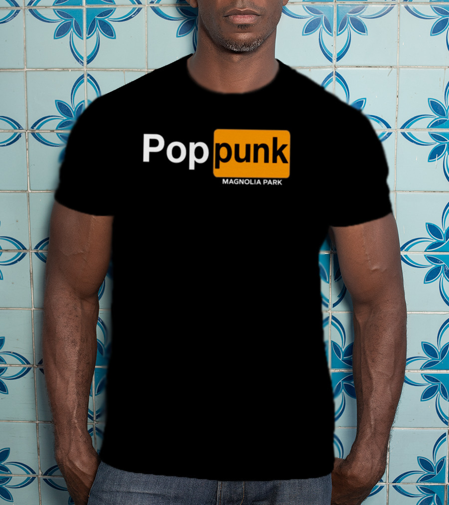 Pop Punk Magnolia Park Block T-Shirt