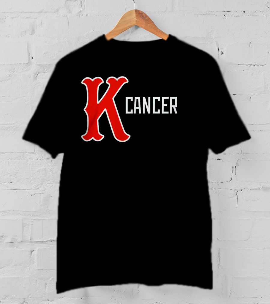 Boston Red Sox K Cancer T-Shirt