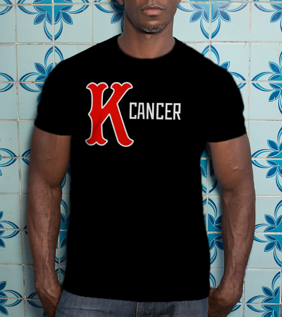 Boston Red Sox K Cancer T-Shirt