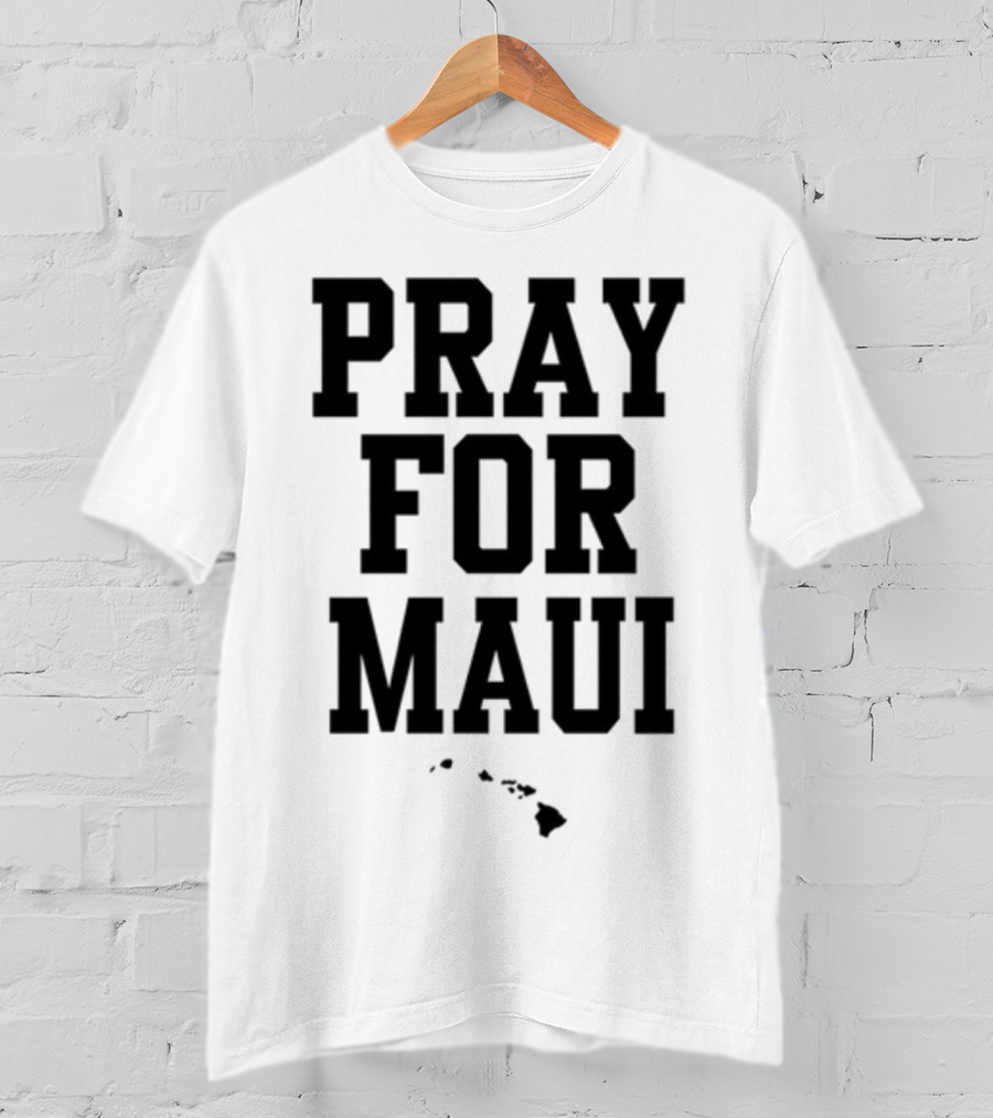 Pray For Maui Cameron Wolfe T-Shirt