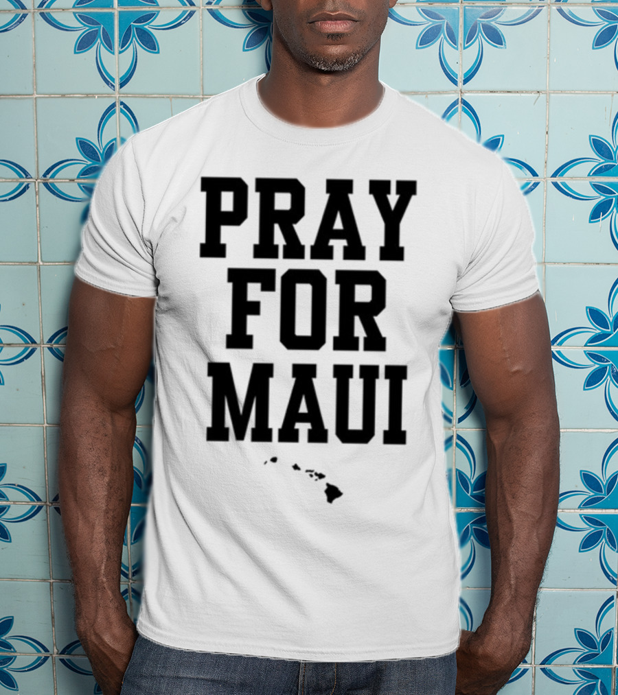 Pray For Maui Cameron Wolfe T-Shirt