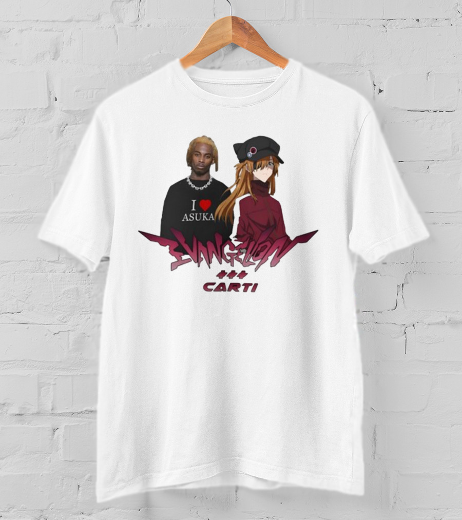 EVANGELION I ASUKA CARTI Collaboration T-Shirt