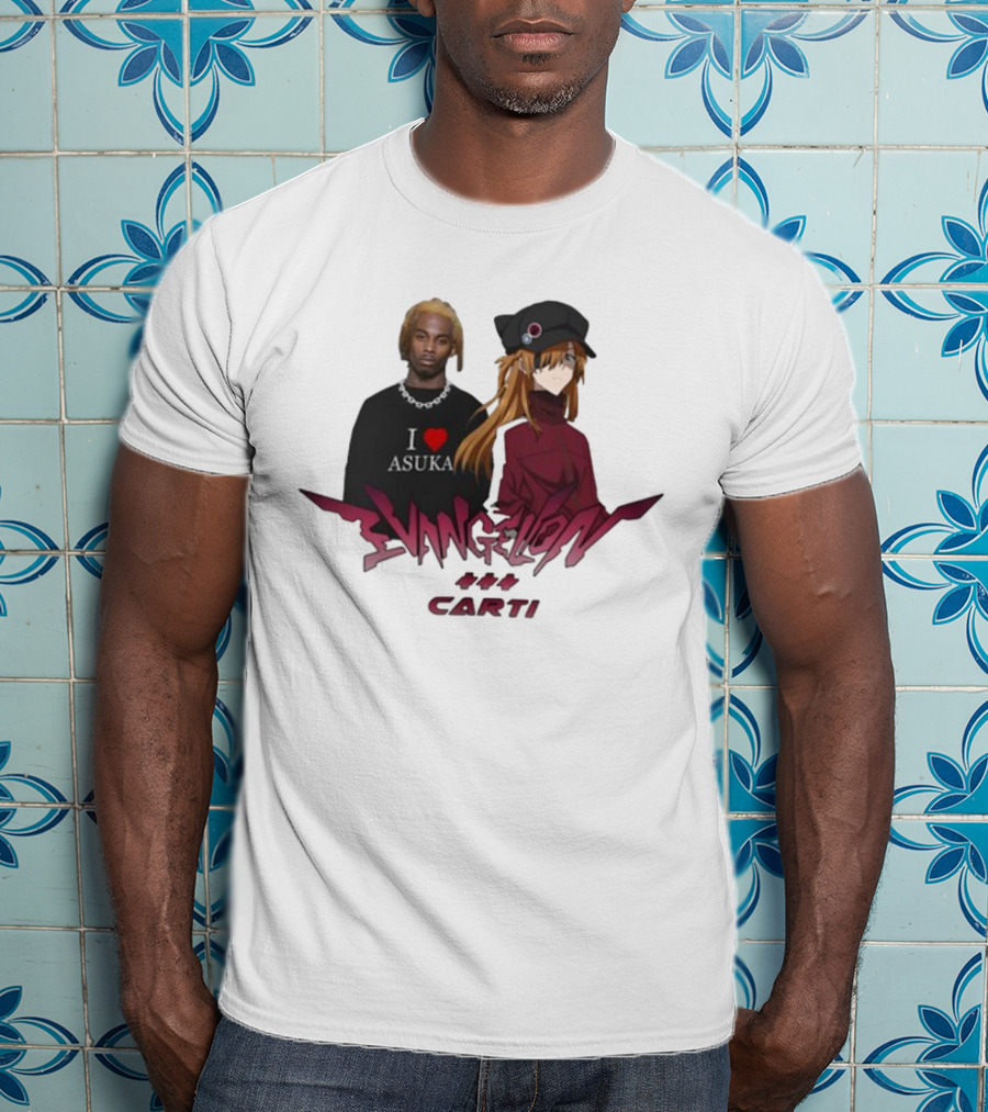 EVANGELION I ASUKA CARTI Collaboration T-Shirt