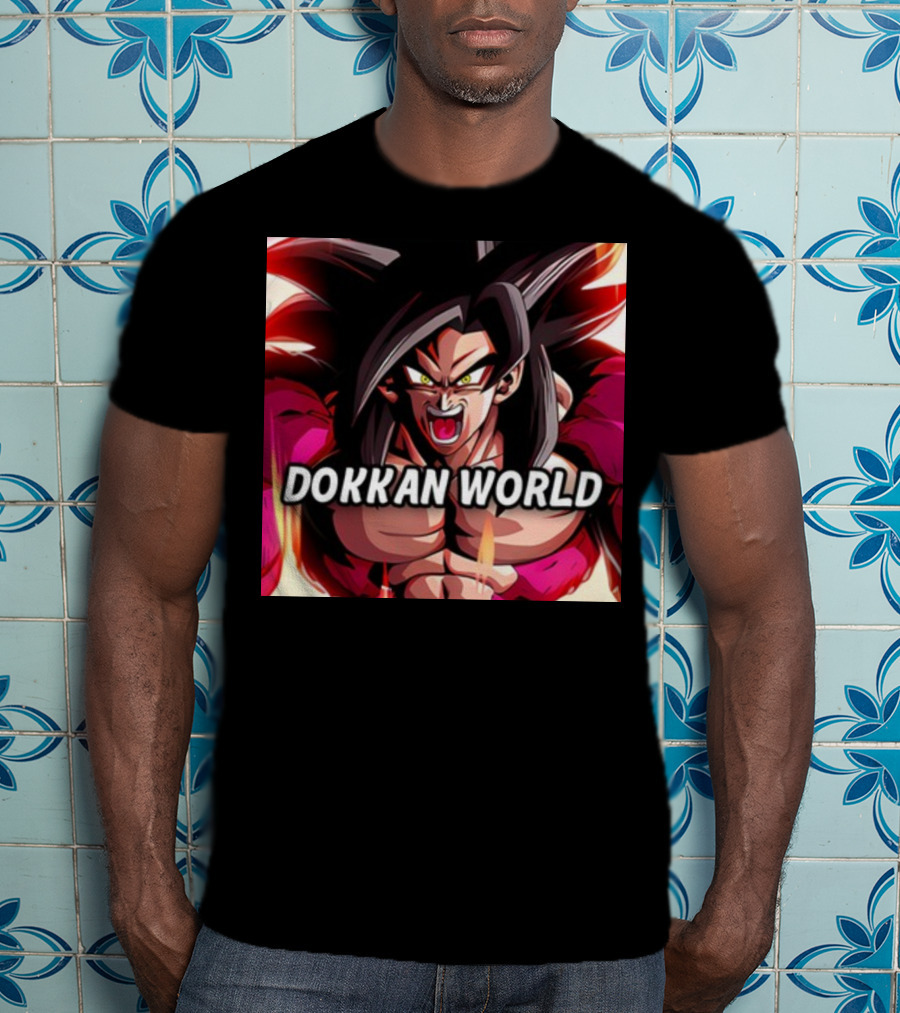 Dokkan World Super Saiyan 4 Character Burst T-Shirt