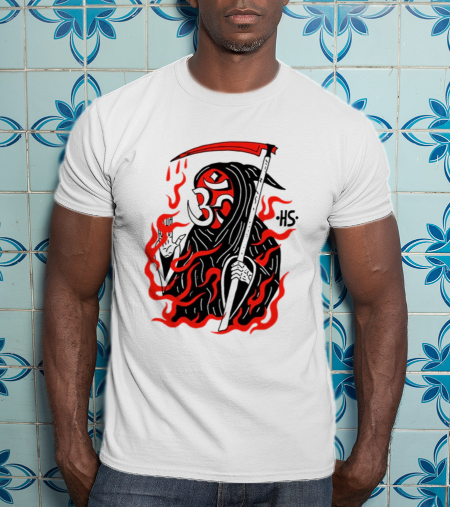 Heavyslime Philadelphia HS Om Reaper Fire T-Shirt