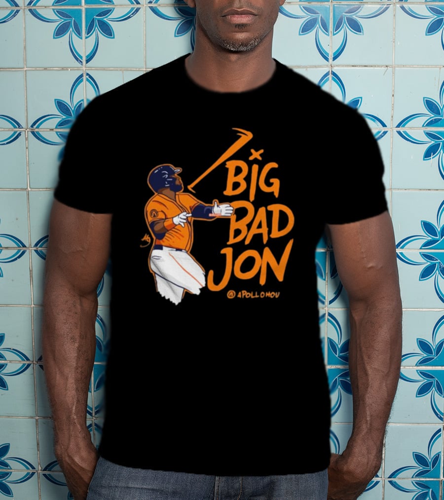 Big Bad Jon Singleton Apollo Houston Baseball Player T-Shirt