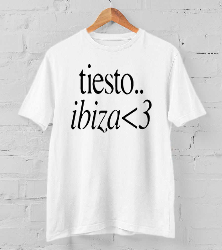 Tiesto Ibiza <3 T-Shirt