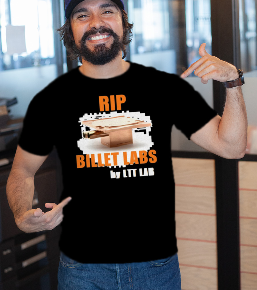 RIP Billet Labs By LTT Lab Copper Block T-Shirt