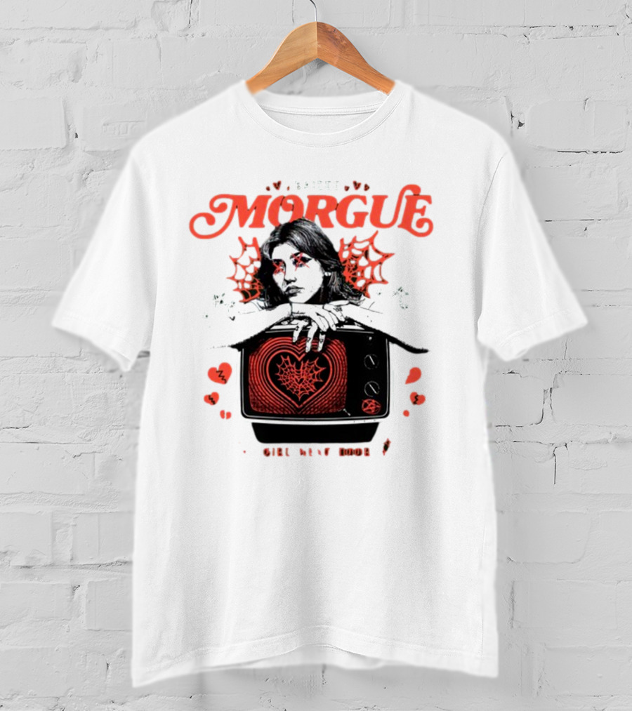 Kailee Morgue Spider Web TV Girl Next Door T-Shirt