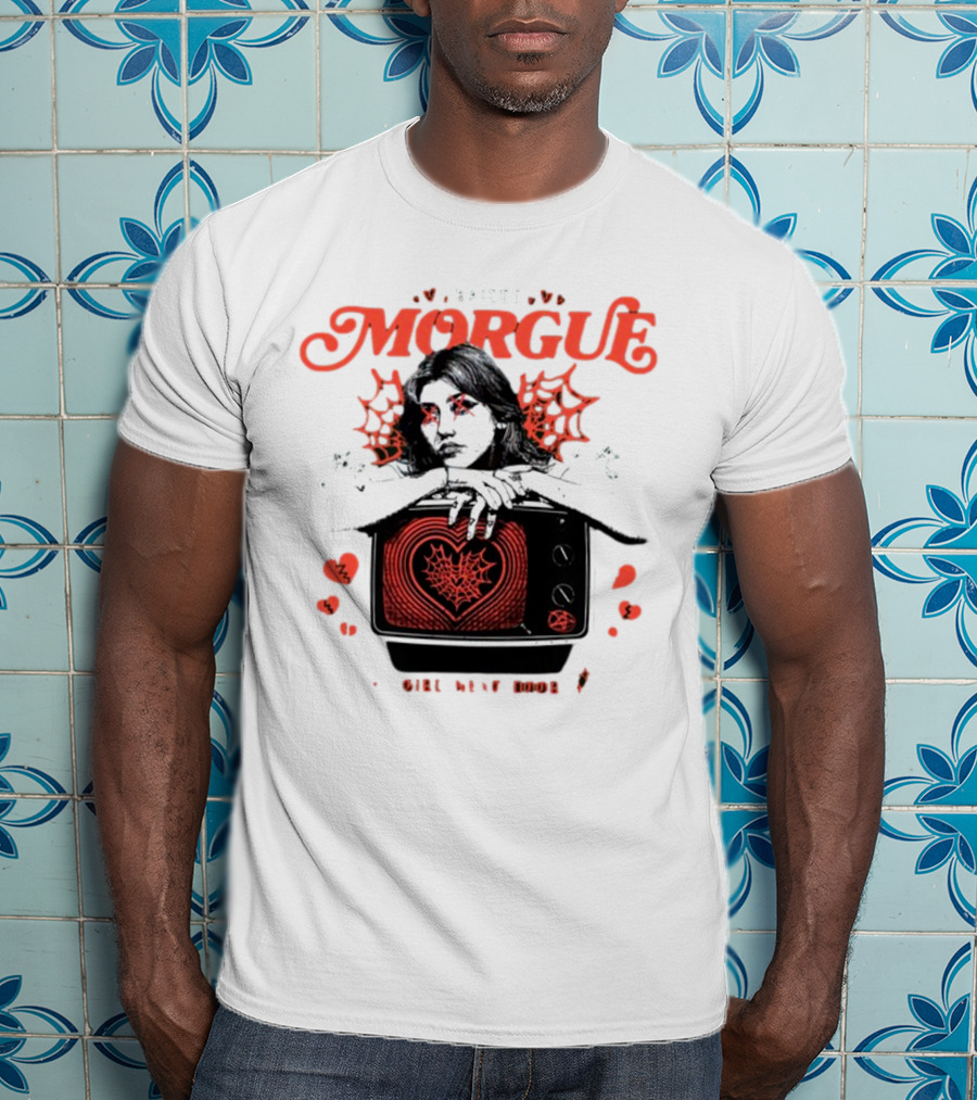 Kailee Morgue Spider Web TV Girl Next Door T-Shirt