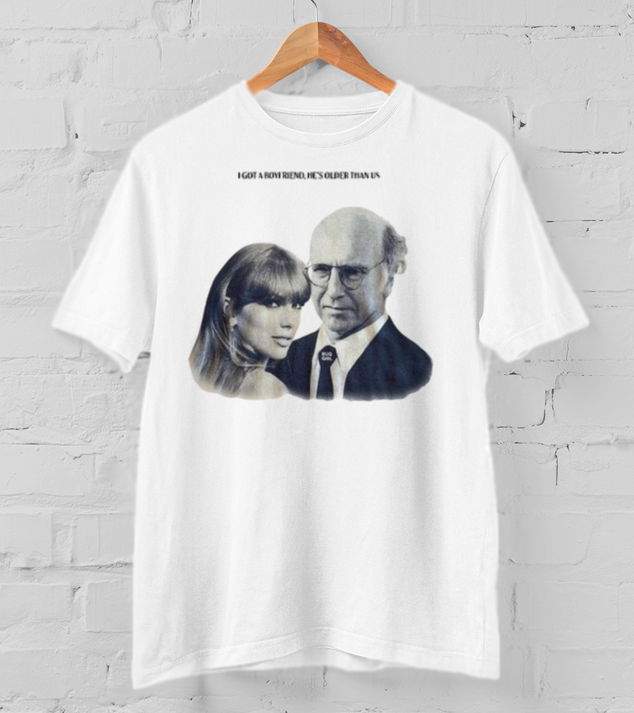 Buggirl200 Larry David Swiftie Baseball Photo Mashup T-Shirt