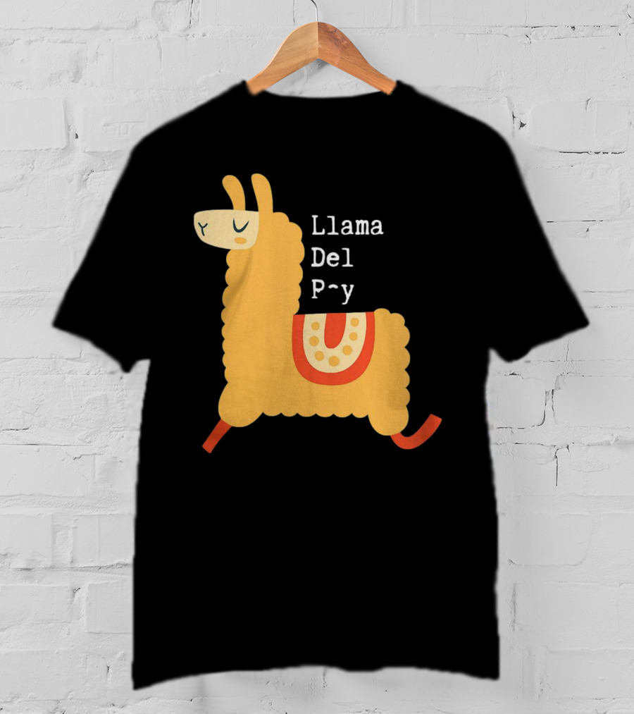 Llama Del P~y Funny Music T-Shirt