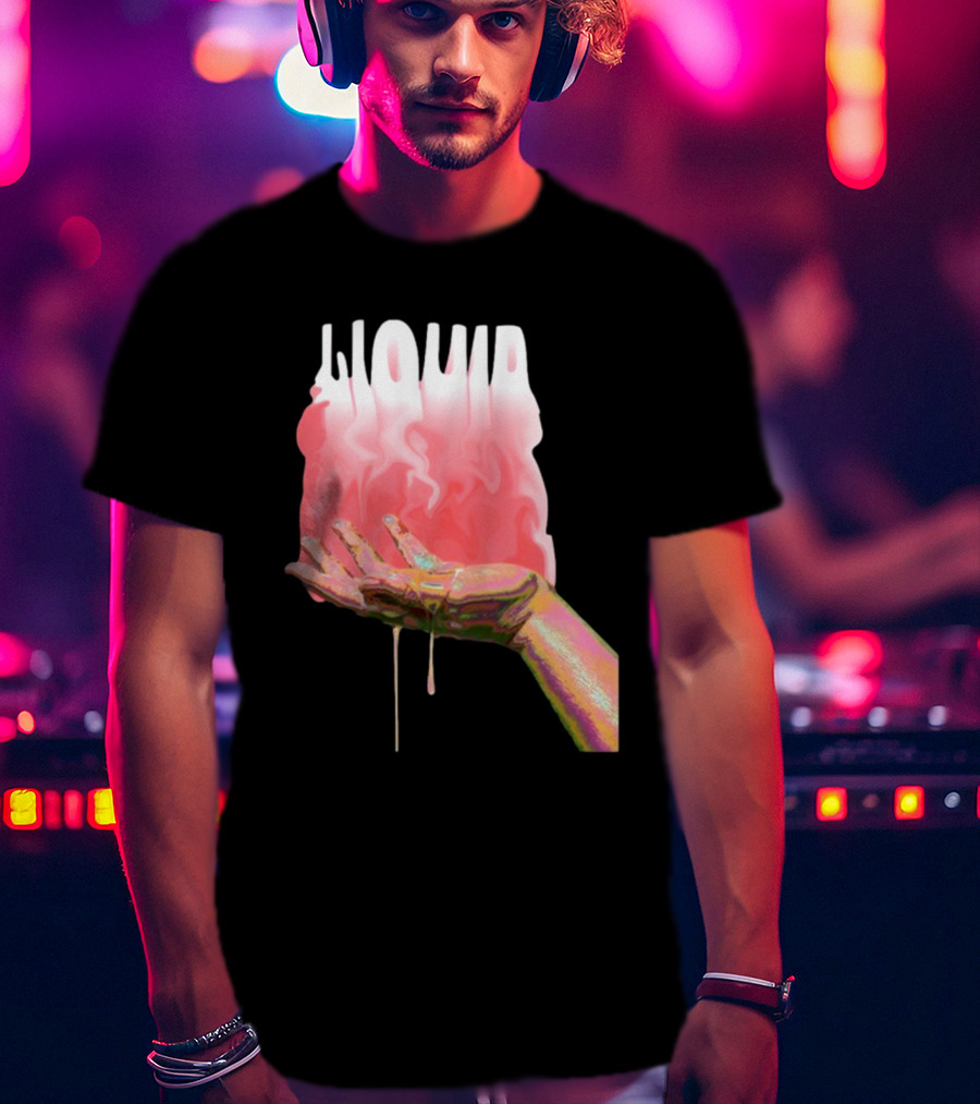 Abel Idume Unbelievably Liquid Barbie Melting Hand T-Shirt