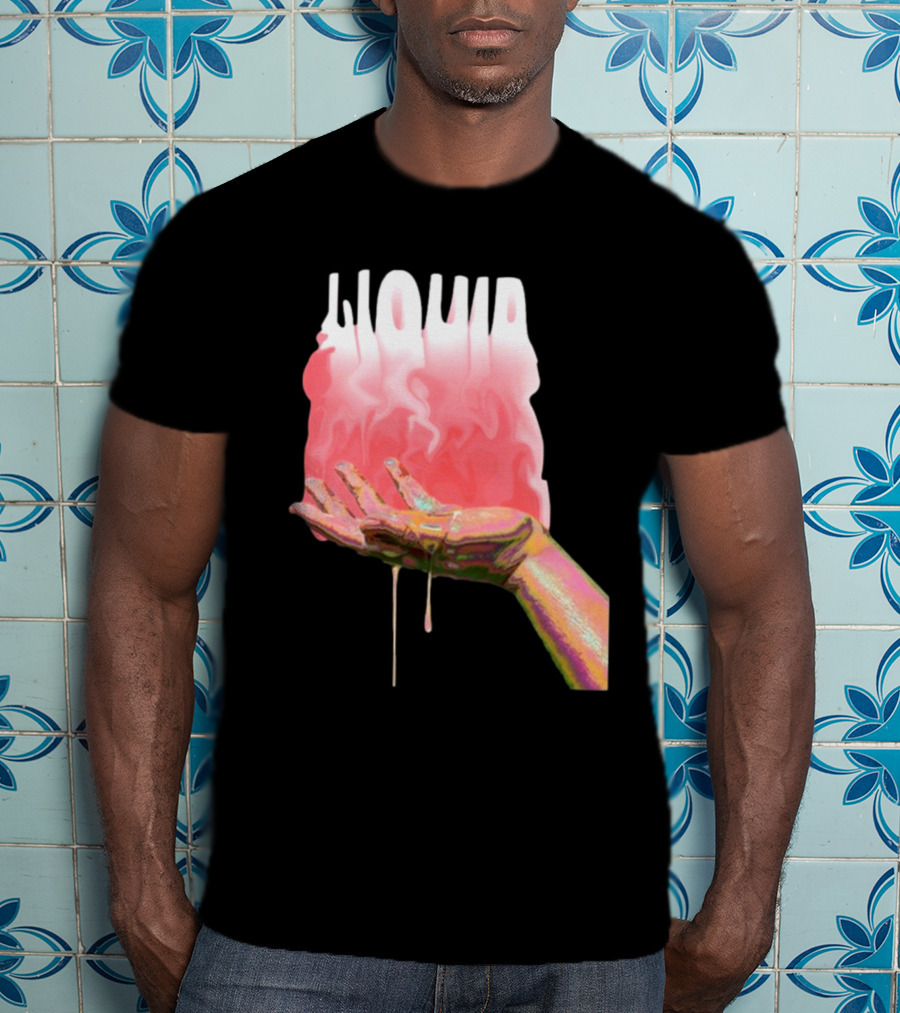 Abel Idume Unbelievably Liquid Barbie Melting Hand T-Shirt