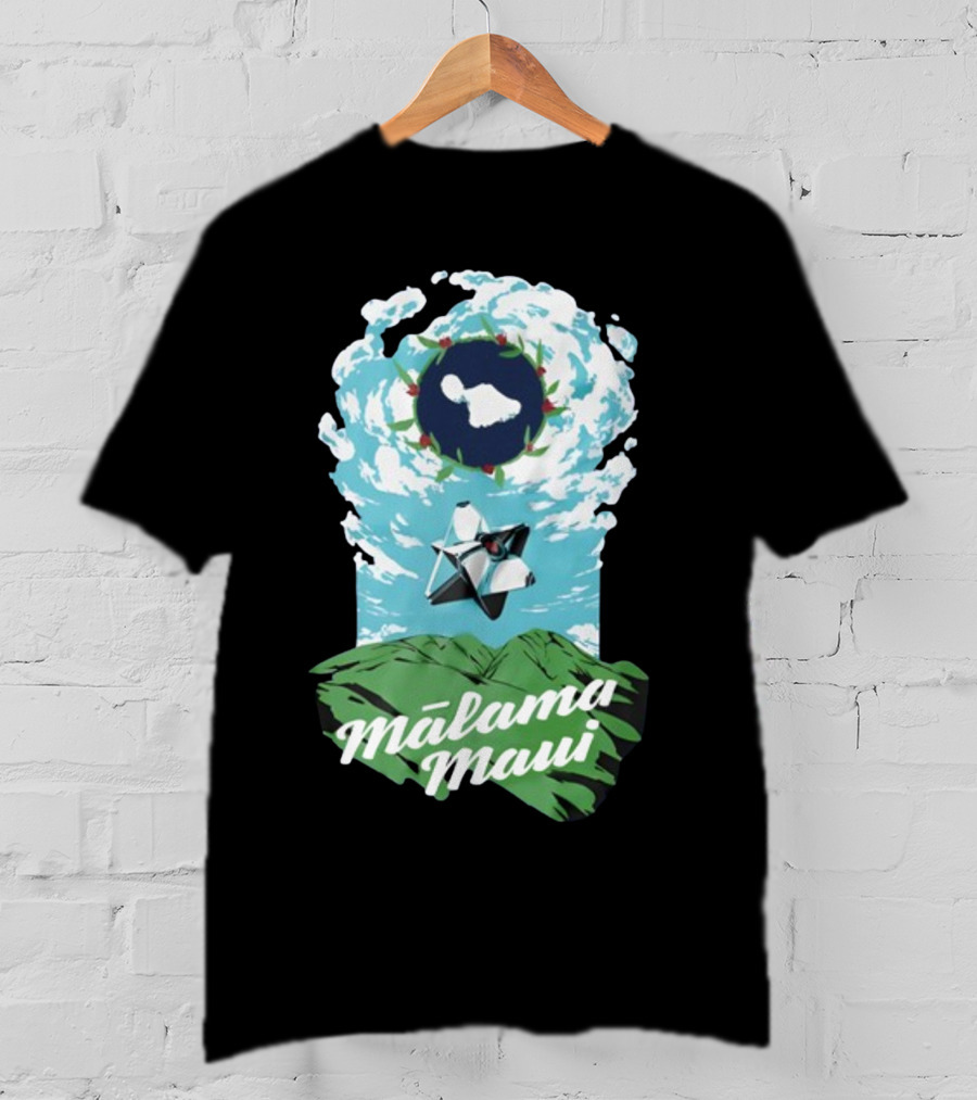 Bungie Foundation Malama Maui Island Cloud Ghost T-Shirt