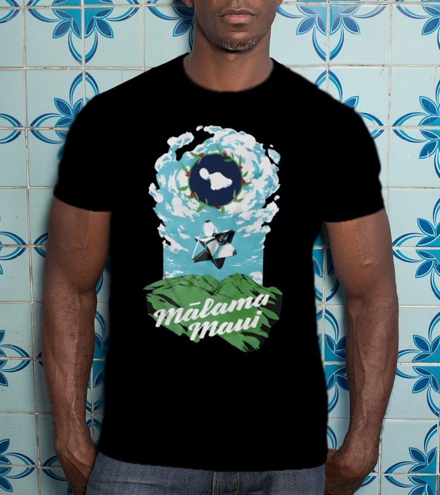 Bungie Foundation Malama Maui Island Cloud Ghost T-Shirt