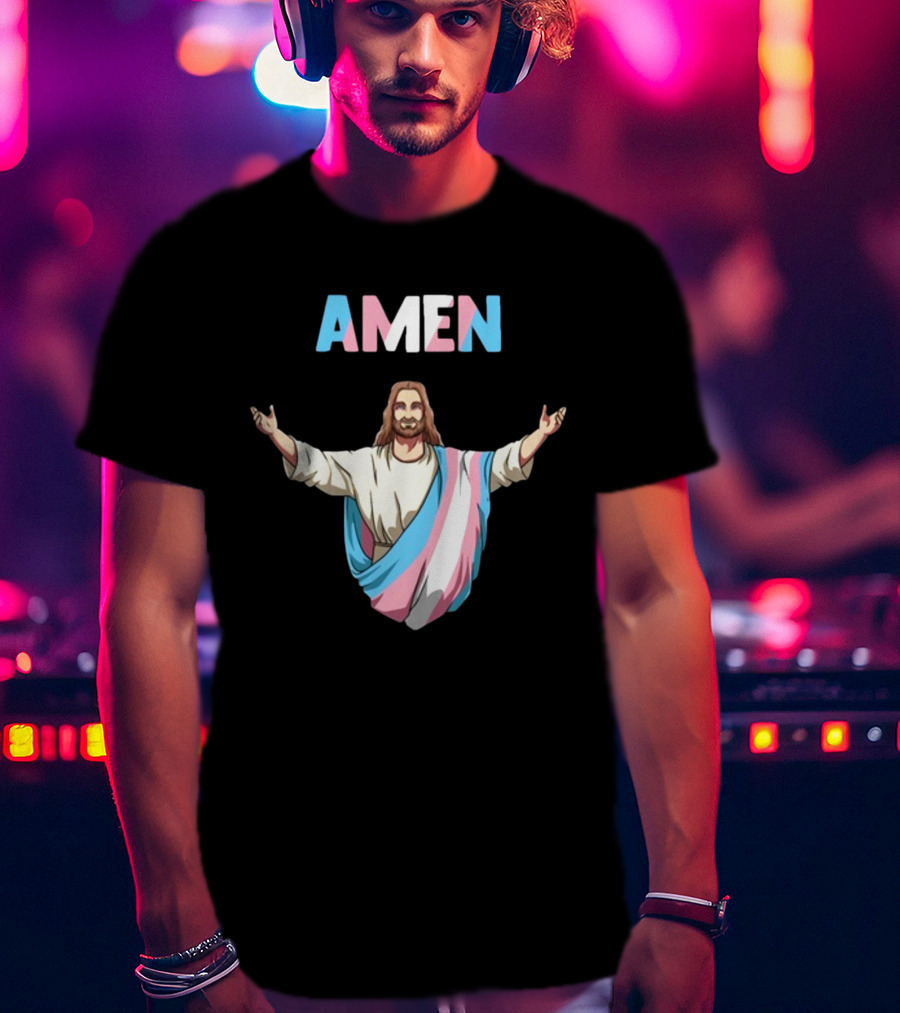 Amen Jesus X Chromosomes T-Shirt