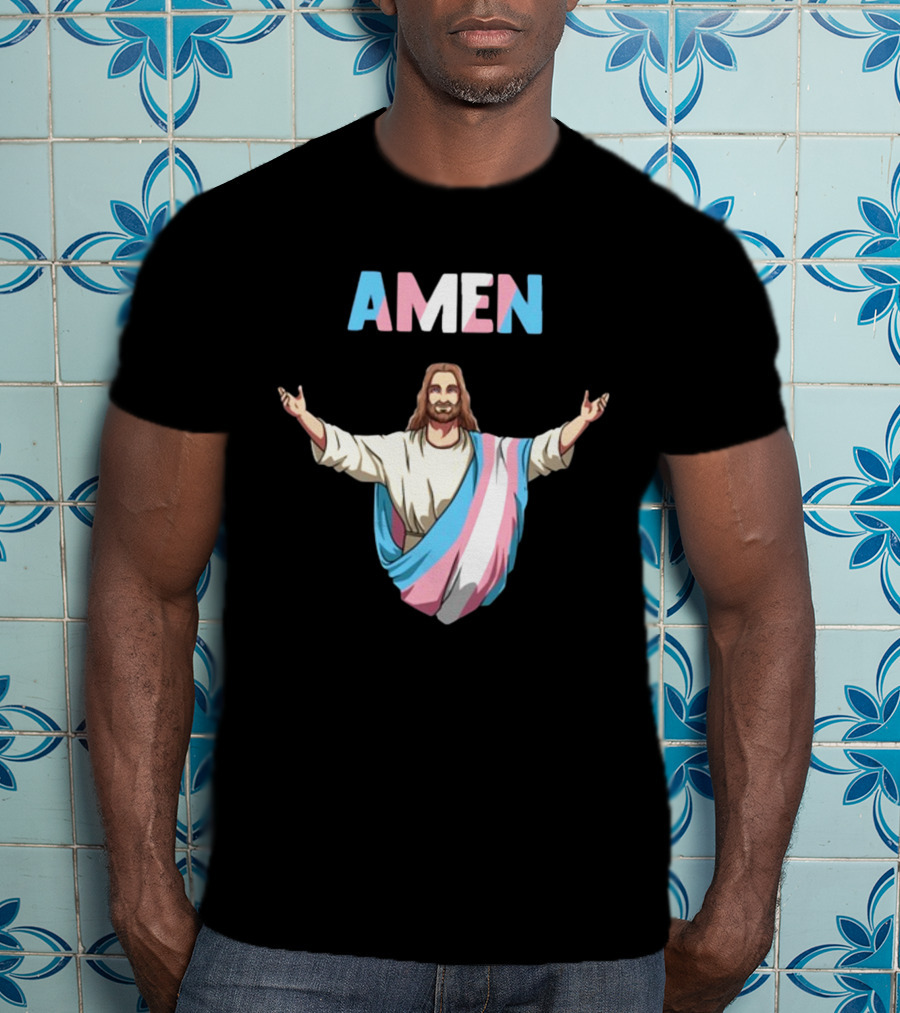 Amen Jesus X Chromosomes T-Shirt
