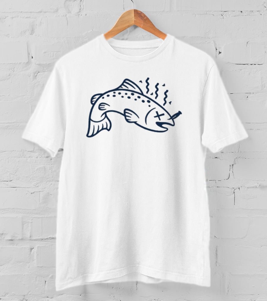 Stinky Fish With Smoky Aroma Blossom T-Shirt