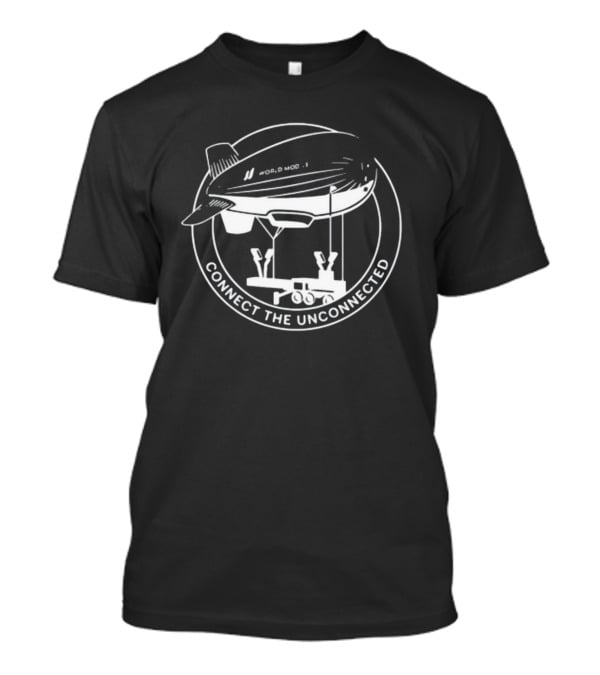 World Mobile Connect The Unconnected Airship T-Shirt