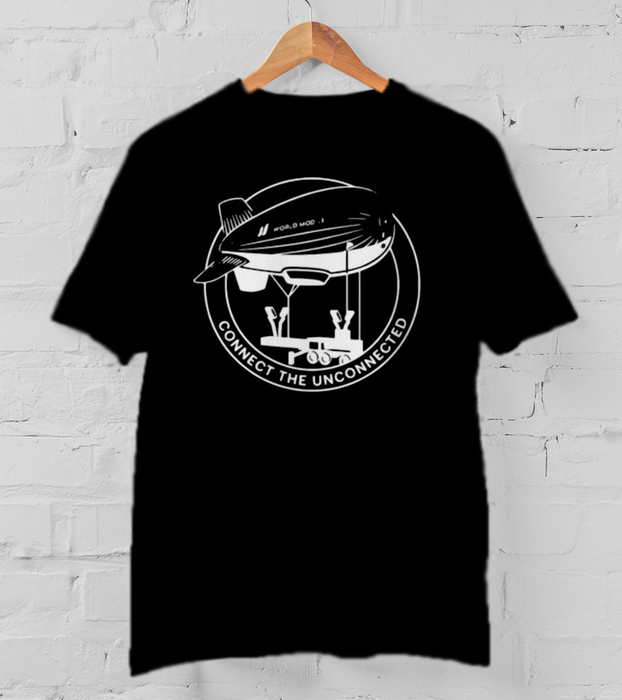 World Mobile Connect The Unconnected Airship T-Shirt