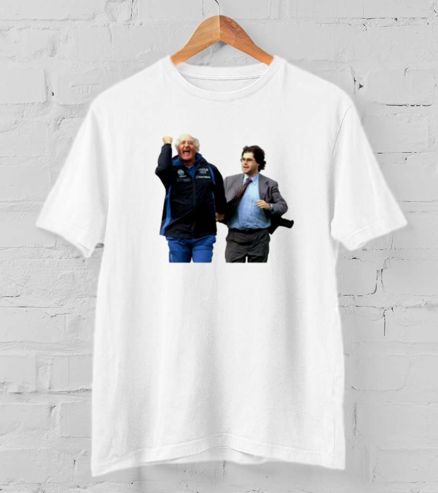 Mazzone Celebrating Sprint Brescia Atalanta Memorable Moment T-Shirt