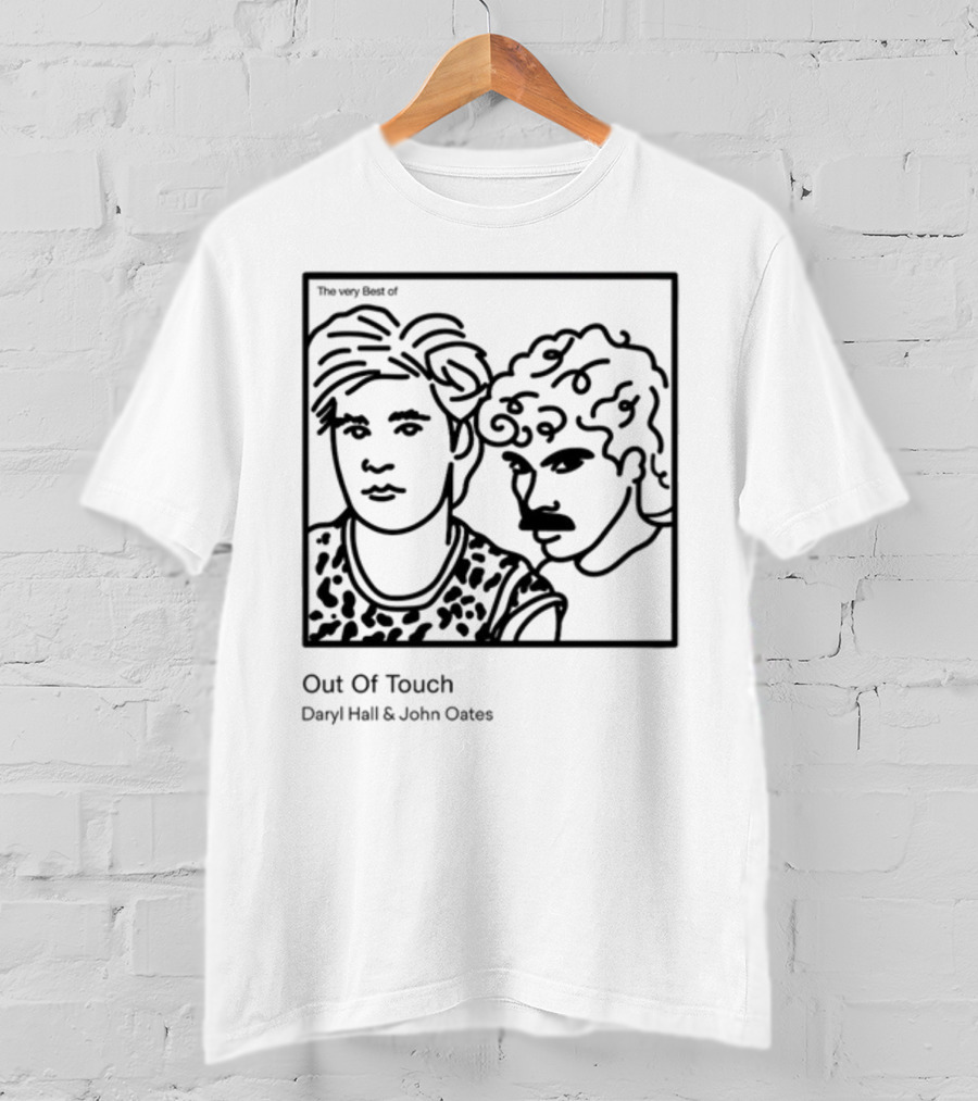 The Very Best Of Daryl Hall And John Oates Out Of Touch T-Shirt