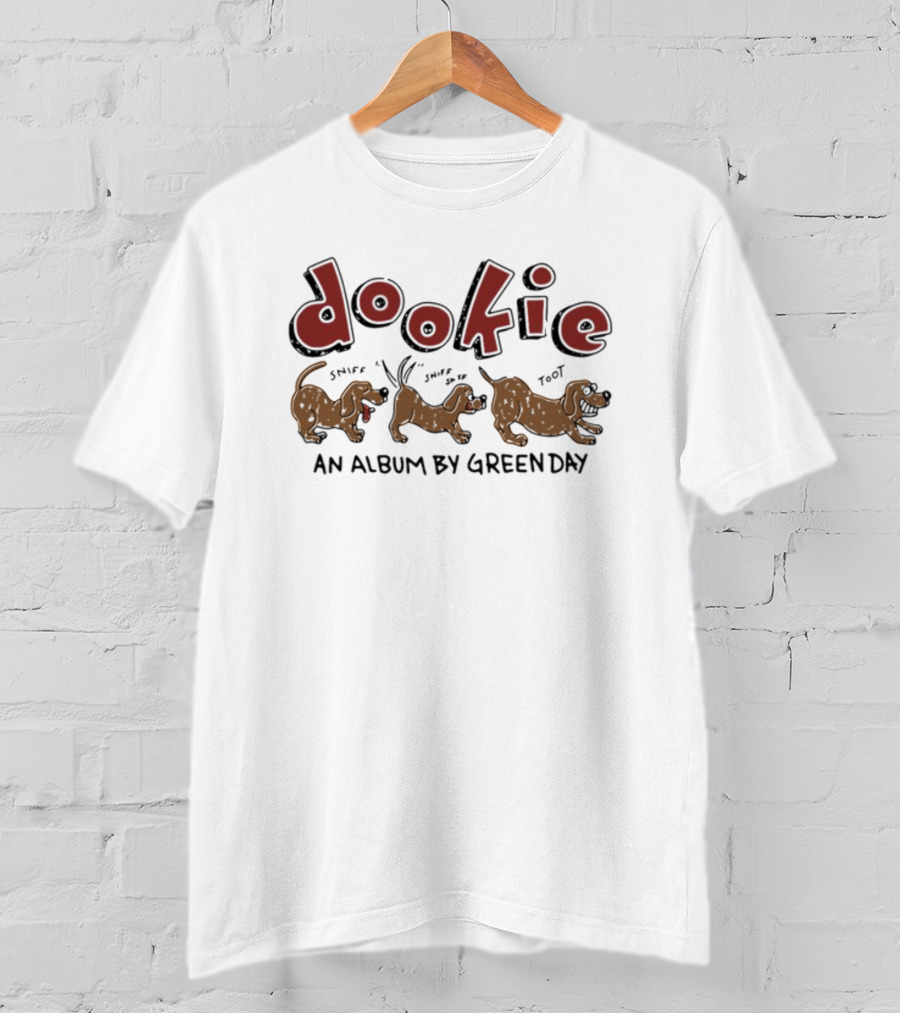 Dookie Sniff Toot Dogs An Album By Green Day T-Shirt