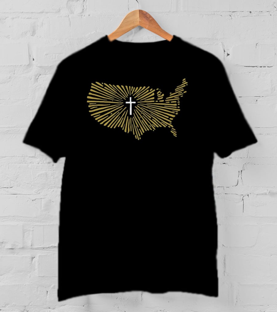 Cade Foehner Wearing United States Cross Ccn T-Shirt