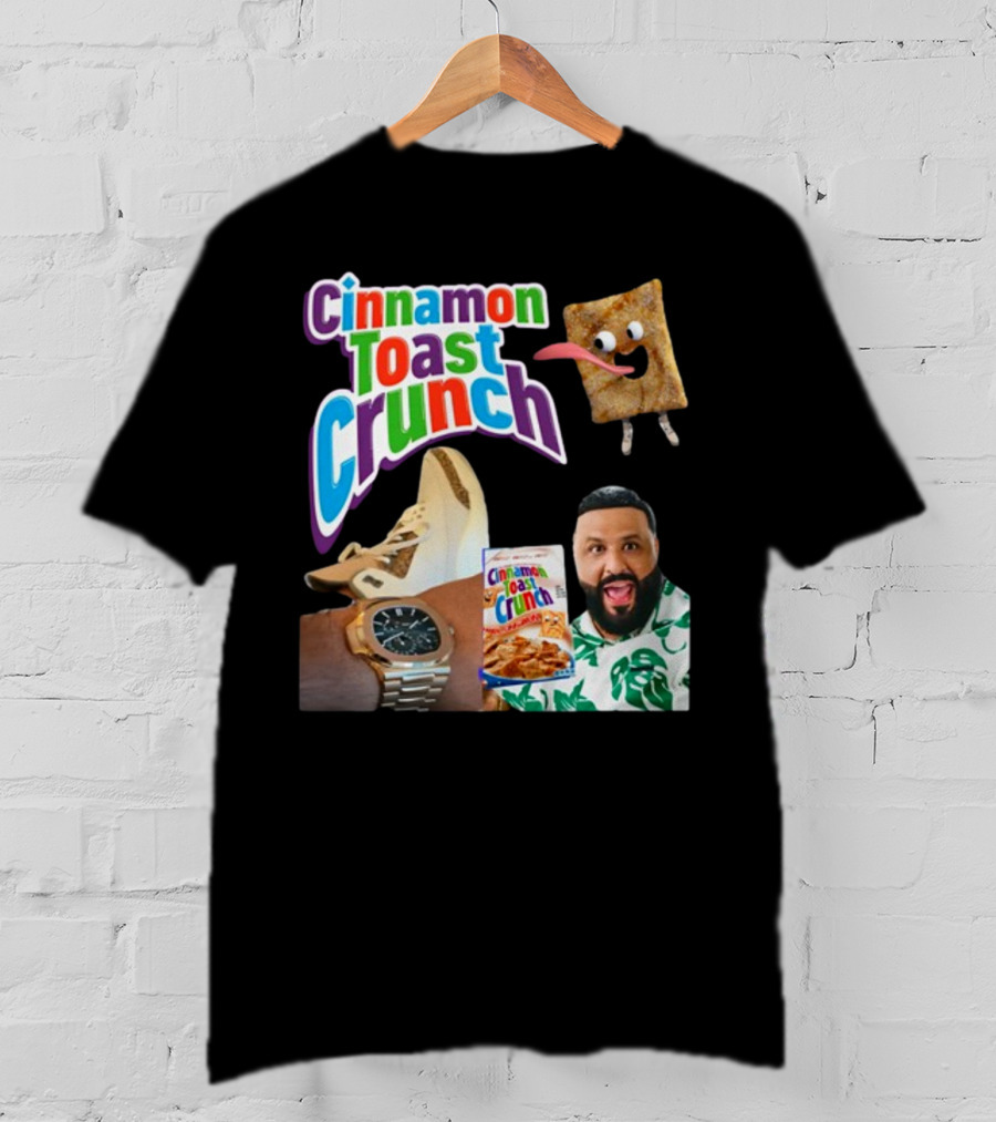 Cinnamon Toast Crunch Meme DJ Khaled Watch Sneakers Cereal T-Shirt