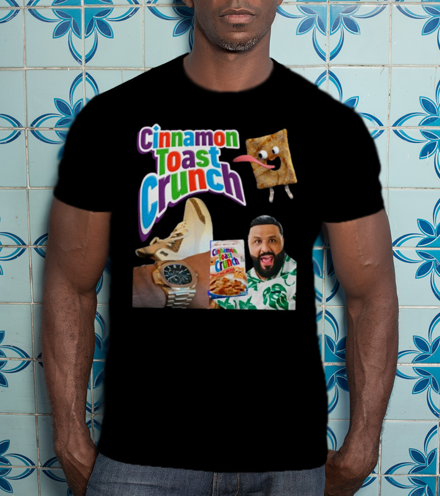 Cinnamon Toast Crunch Meme DJ Khaled Watch Sneakers Cereal T-Shirt