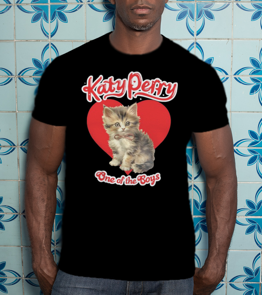 Katy Perry Cat One Of The Boys New T-Shirt