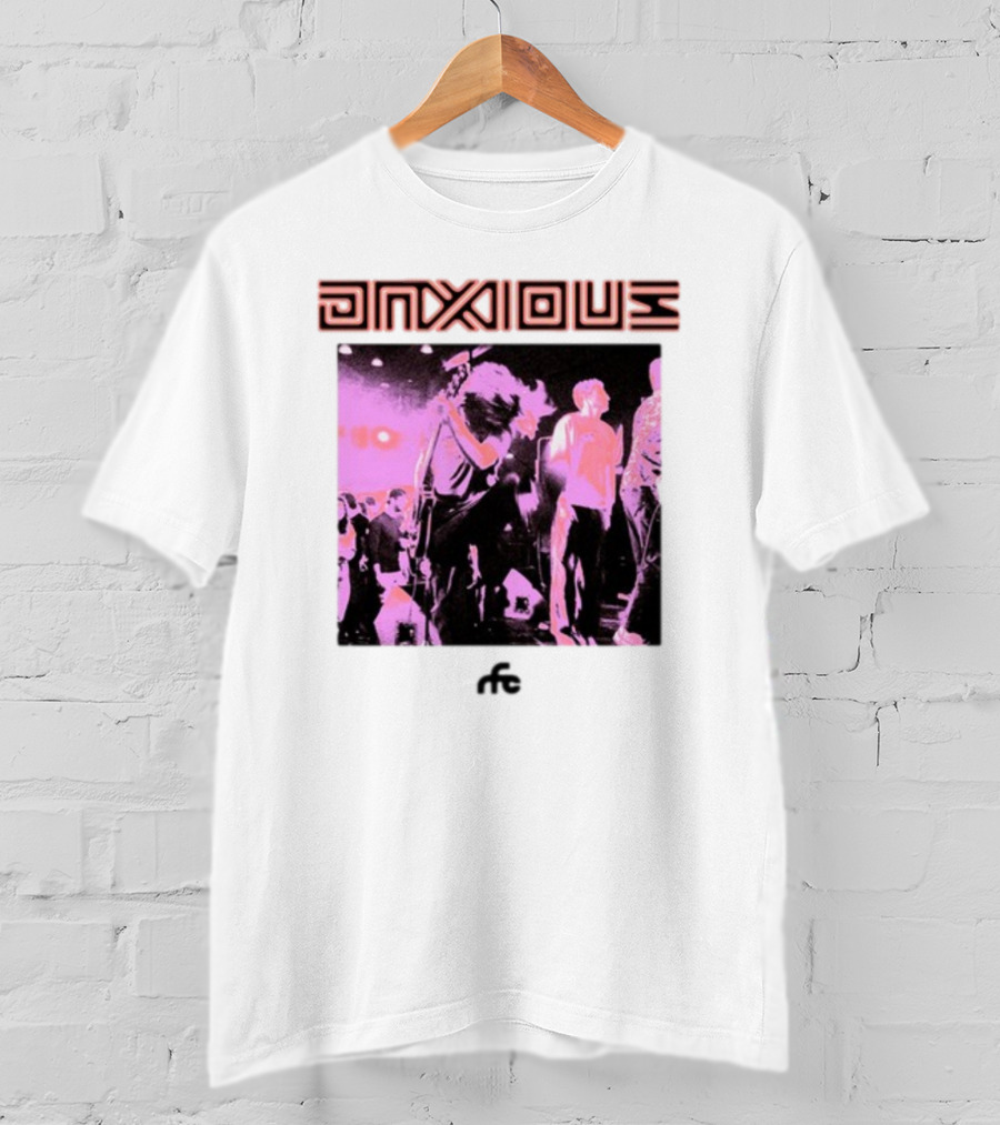 Anxious Live Concert Performance RFC Band Scene T-Shirt