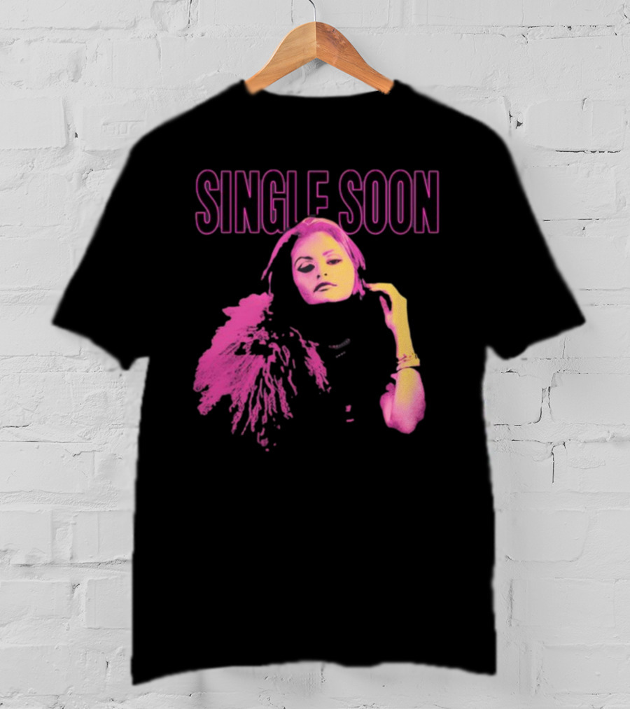 SINGLE SOON Fashion Icon Pink And Yellow T-Shirt