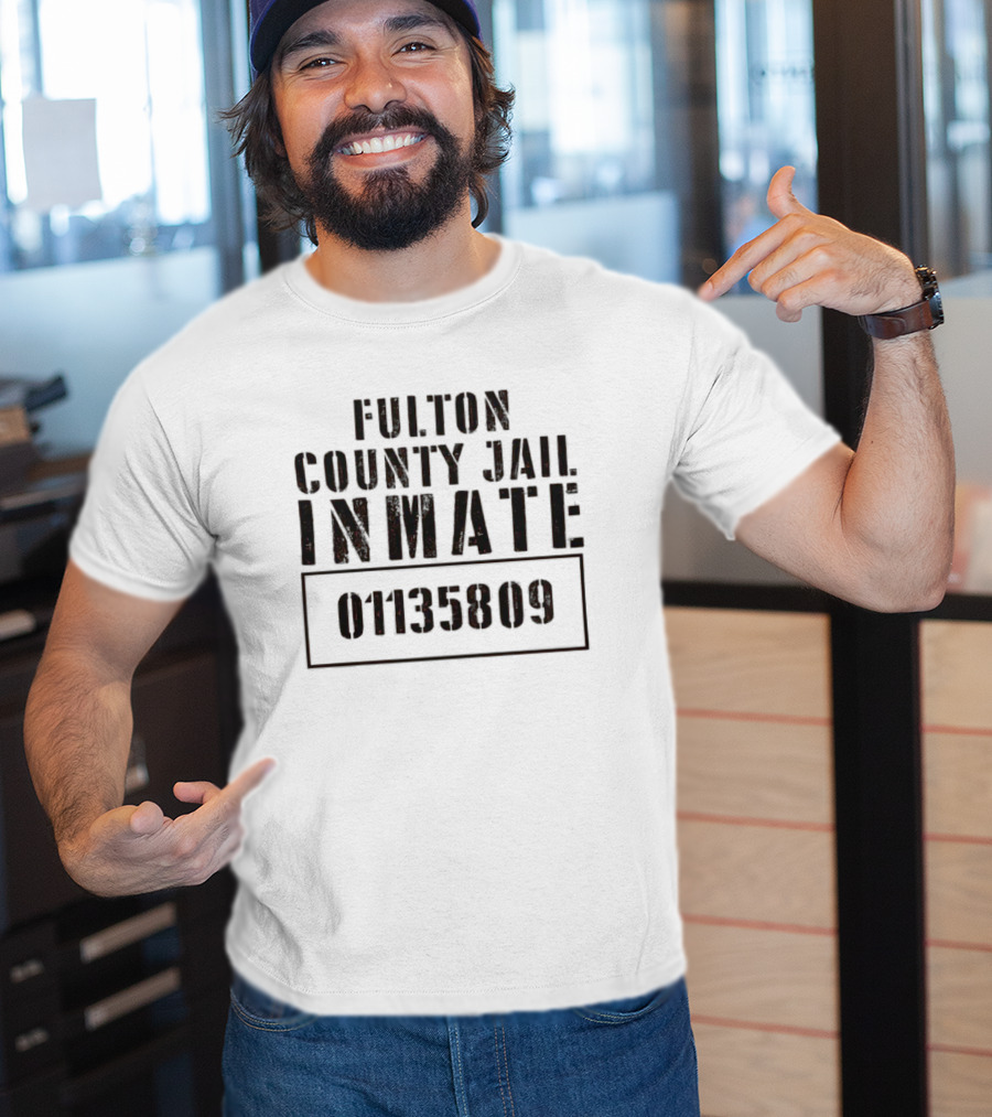 Fulton County Jail INMATE 01135809 T-Shirt
