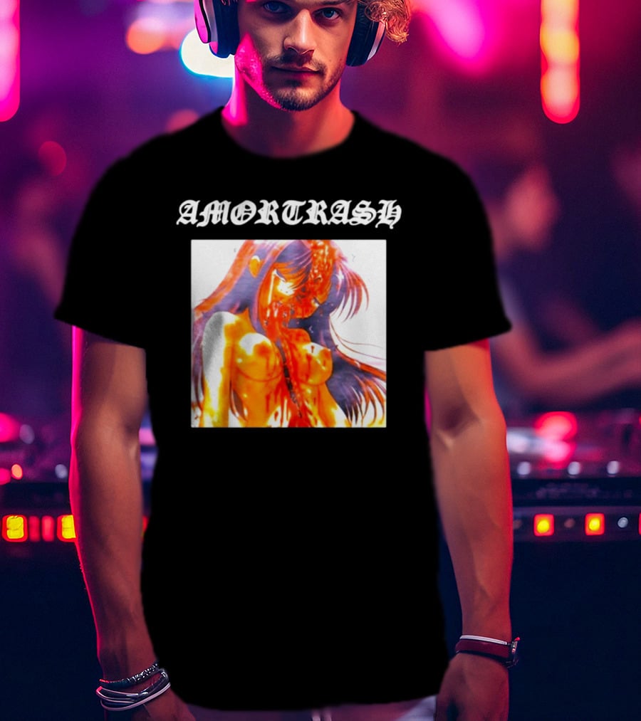 AMORTRASH Trashboy Anime Style Graphics T-Shirt