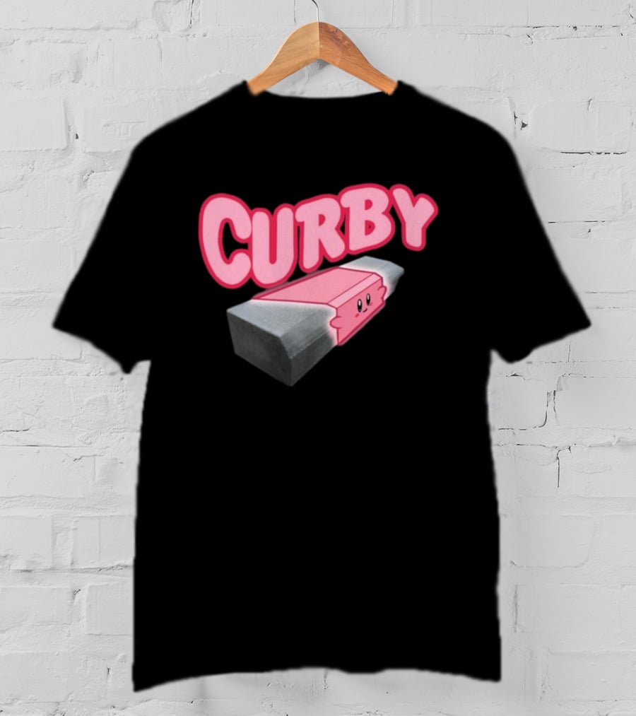 Curby Kirby Brick Meme T-Shirt