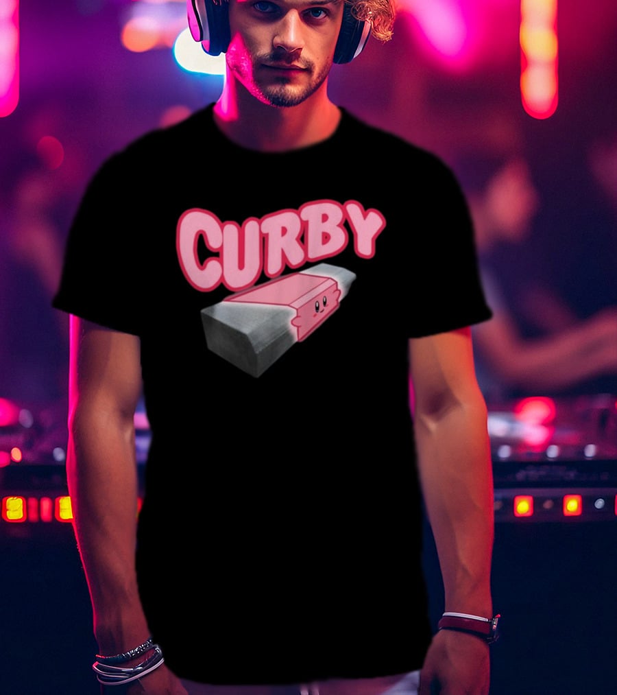 Curby Kirby Brick Meme T-Shirt
