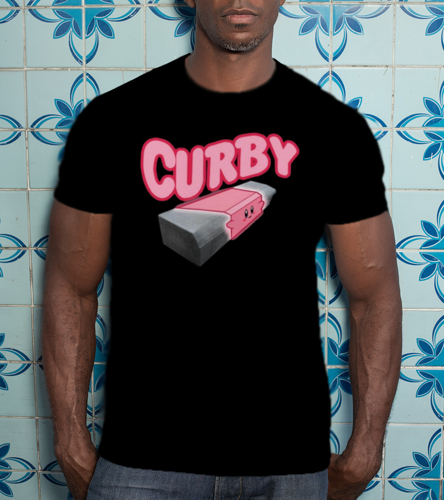 Curby Kirby Brick Meme T-Shirt