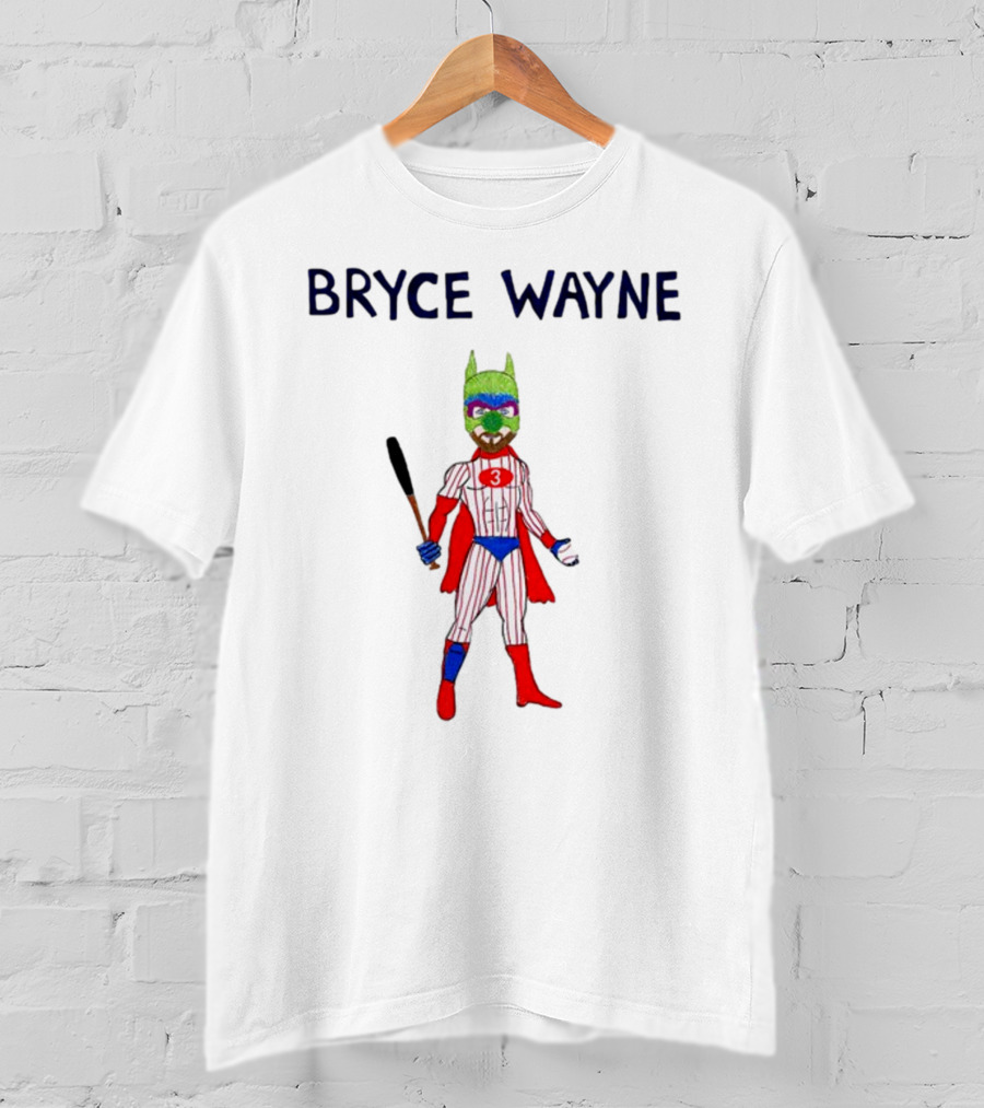 Bryce Wayne Superhero Baseball Player Costume T-Shirt