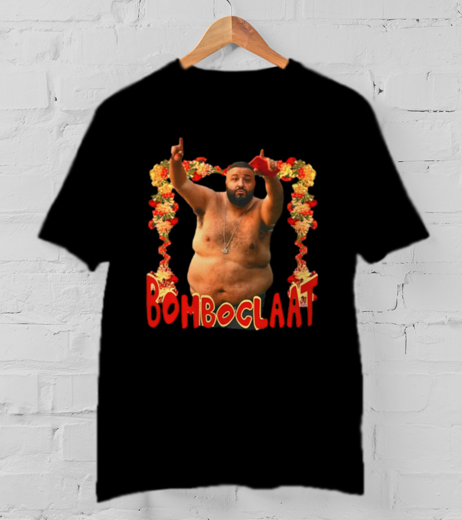 Bomboclaat DJ Khaled Floral Frame T-Shirt
